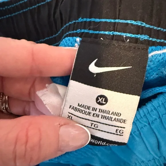 Nike Blue Men's Swim Trunks size XL - Picture 3 of 6